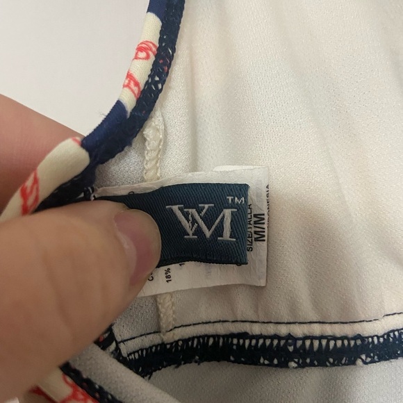 VM sailor pinup nautical one piece swimsuit - Picture 7 of 7